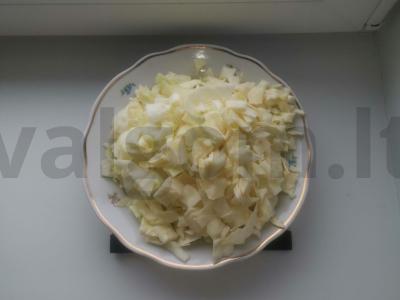 Lengvi šaltibarščiai su grietinėle Žingsnis 3