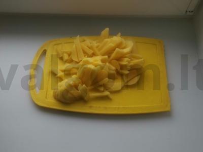 Lengvi šaltibarščiai su grietinėle Žingsnis 5