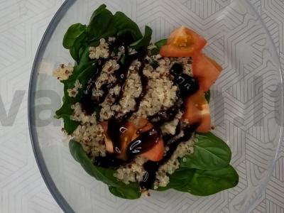 Salotas „Bowl su krevetėmis“ Žingsnis 3