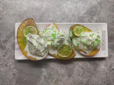 Ekzotiniai vaisiai su vaniliniu ledais Žingsnis 3