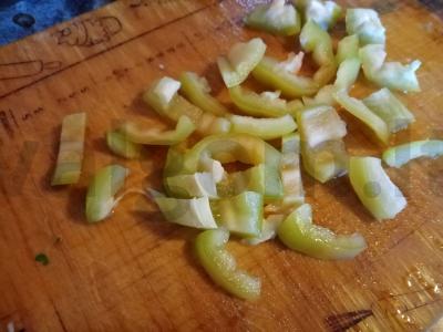 Salotas „Sezoninis mišinys“ su česnaku ir kalendra Žingsnis 6