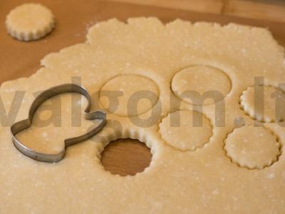 Varškės sausainiai prie arbatos Žingsnis 4