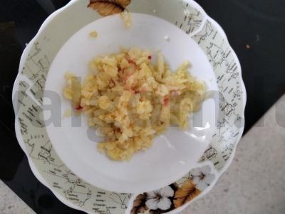 Silkė po šubėmis tradicinė Žingsnis 5