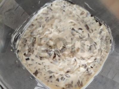 Silkė po šubėmis tradicinė Žingsnis 6