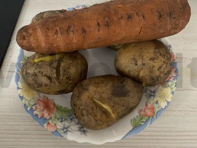 Vinegretas pasninkui Žingsnis 1