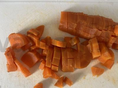 Vinegretas pasninkui Žingsnis 3