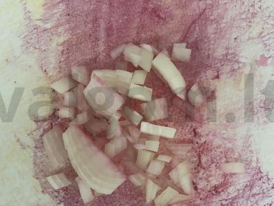 Vinegretas pasninkui Žingsnis 5