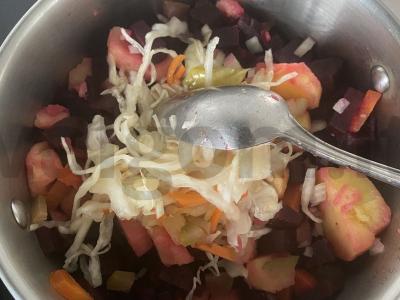 Vinegretas pasninkui Žingsnis 8