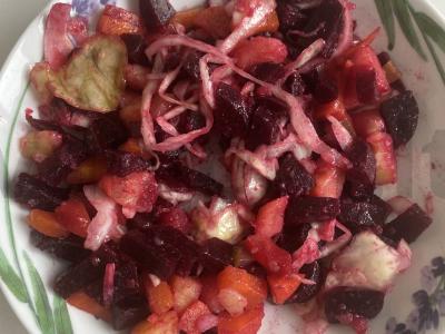 Vinegretas pasninkui pagrindine nuotrauka