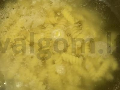 Keptas žuvies faršas su makaronais Žingsnis 3