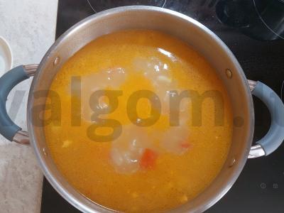 Suomijos žuvienė su grietinėlėmis Žingsnis 2