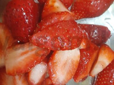 Braškinių konfitas Žingsnis 1