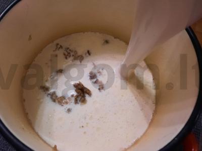 Grybų grietinėlės sriuba Žingsnis 5