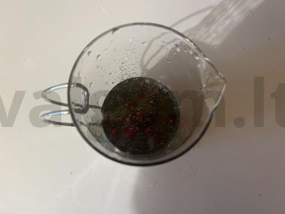 Karštas gėrimas iš žaliosios arbatos ir vyšnių Žingsnis 2