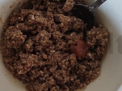 Avižiniai sausainiai su sėklomis Žingsnis 2