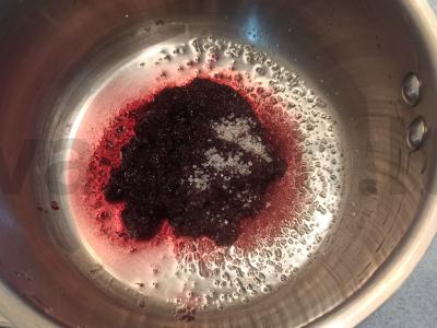 Kompotas iš uogienės Žingsnis 1