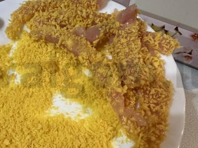 Sultingi tempūriniai vištienos filė pagaliukai Žingsnis 4