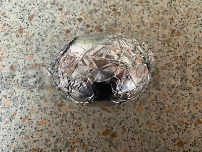 Keptas bulvės su sūriu „Mažytė bulvytė“ Žingsnis 2