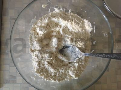 Galetė su kriaušėmis Žingsnis 1