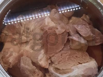 Šurpa iš kiaulienos su kaulais Žingsnis 2