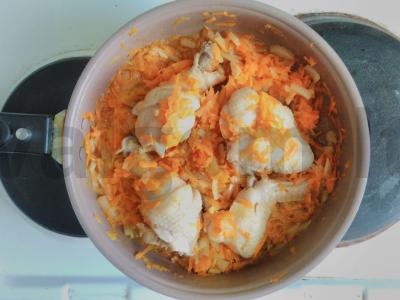 Vištiena su morkomis Žingsnis 2