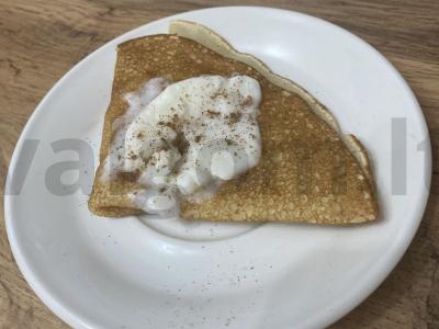 Blynai su ledais ir cinamonu pagrindine nuotrauka