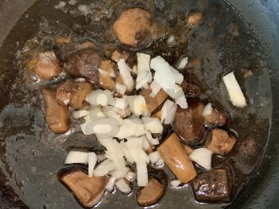 Bulvės su miško grybais orkaitėje Žingsnis 3