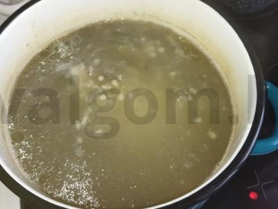 Sūris su perlų kruopomis Žingsnis 1