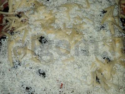 Pica „Greita“ ant sluoksniuotos tešlos Žingsnis 5