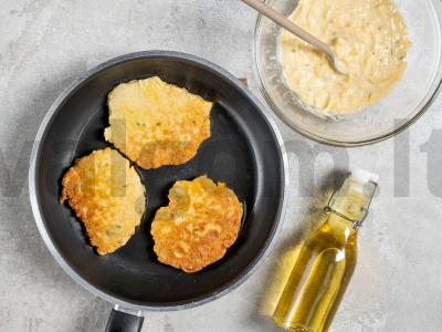 Aromatingi moliūgų blynai Žingsnis 2