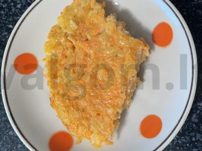 Ryžių apkepas su morkomis pagrindine nuotrauka