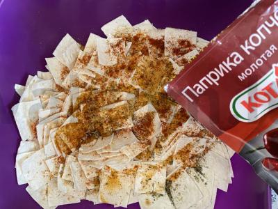 Tortilijų traškučiai už 30 rublių Žingsnis 7