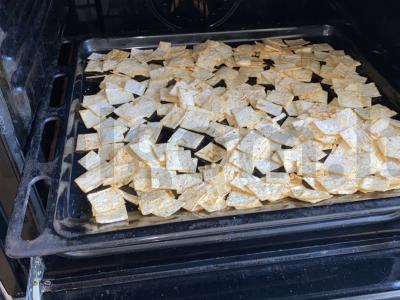 Tortilijų traškučiai už 30 rublių Žingsnis 9