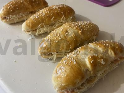 Namų dešrainiai su sultingomis dešrelėmis Žingsnis 8