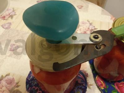 Pomidorai su česnaku Žingsnis 4