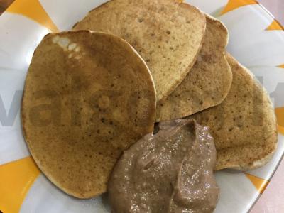 Grikių blynai su kefyru pagrindine nuotrauka