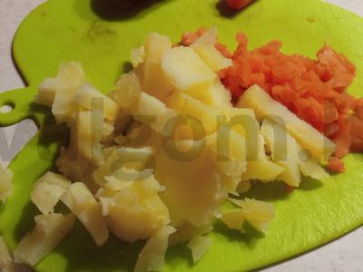 Vinegretas su kepta burokėliu Žingsnis 3