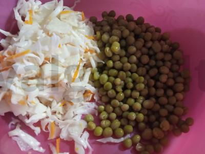 Vinegretas su kepta burokėliu Žingsnis 4