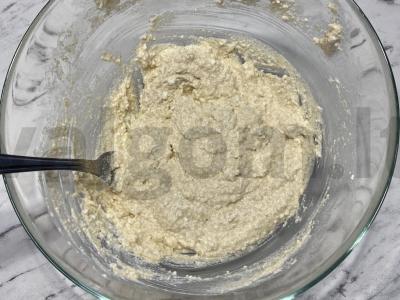 Varškės-avižiniai mini blynai Žingsnis 2