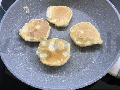 Varškės-avižiniai mini blynai Žingsnis 4