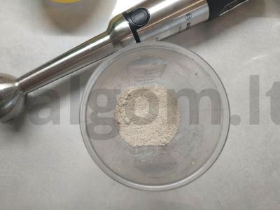 Avižiniai blynai sveikai mitybai Žingsnis 1