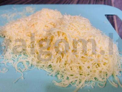 Makaronai su faršu „Sūrio“ Žingsnis 5