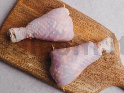 Įdarytos vištienos blauzdos su mandarinų Žingsnis 3