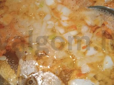 Lašišų žuvies sriuba Žingsnis 6