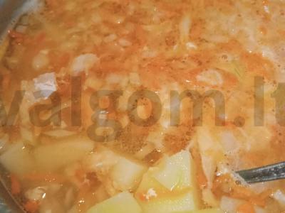 Lašišų žuvies sriuba Žingsnis 7