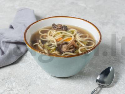 Grybų makaronai pagrindine nuotrauka