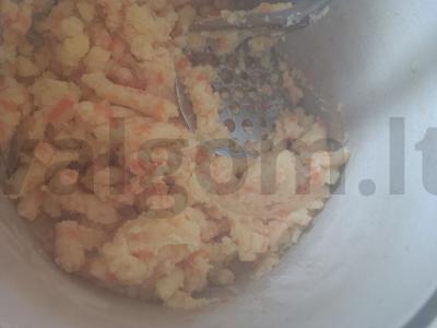 Bulvių kotletai su daržovėmis Žingsnis 3