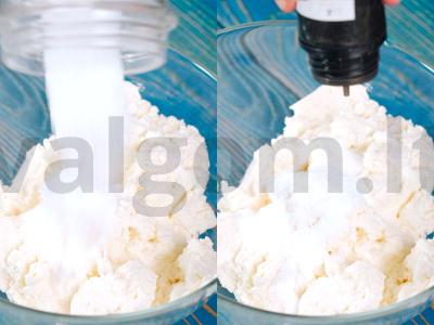 Be cukraus meringų ritinys. Sveika mityba su Olga Žingsnis 8