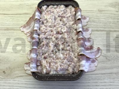 Vištienos terinas su pistacijomis Žingsnis 3