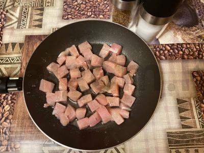 Salotas „Lorencijo“ su vištienos filė ir Cezario padažu Žingsnis 3